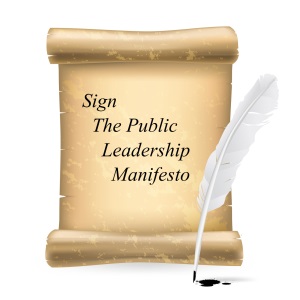Sign The Public Leadership Manifesto